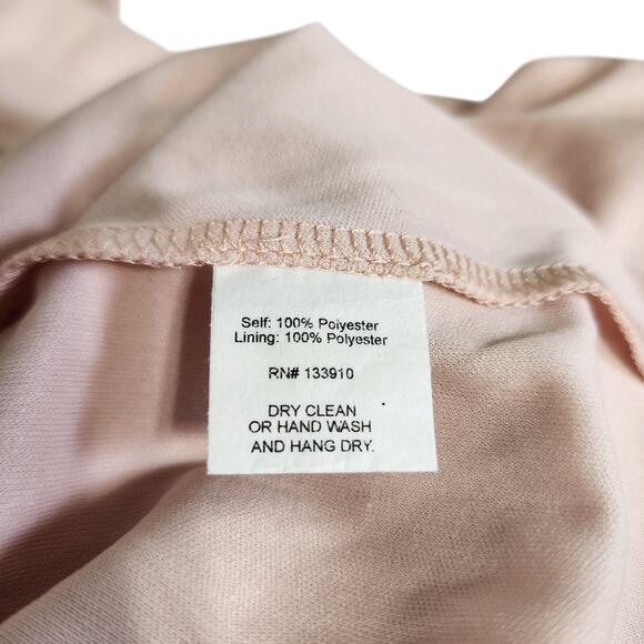 Show Me Your Mumu Womens Caitlin Ruffle Maxi Dress Size XS Dusty Blush Wedding - Picture 9 of 13